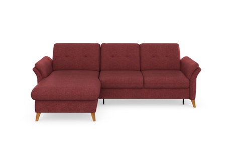 sit&more Ecksofa »Göteborg«, inklusive Sitztiefenverstellung und Federkern, wahlweise mit Bettfunktion und Bettkasten
