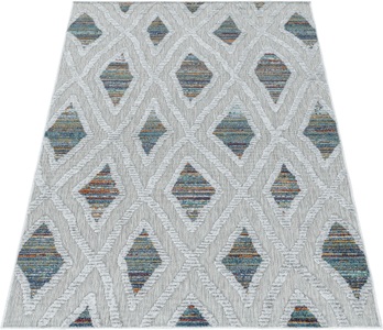 Ayyildiz Teppiche, Ayyildiz Teppiche Teppich, rechteckig, 8 mm Höhe, Flachflor mit Hoch-Tief-Struktur, In-und Outdoor geeignet, Ayyildiz Teppiche Teppich »BAHAMA 5157,AYYILDIZ TEPPICHE,BAHA«, rechteckig, 8 mm Höhe, Flachflor mit Hoch-Tief-Struktur, In-und Outdoor geeignet