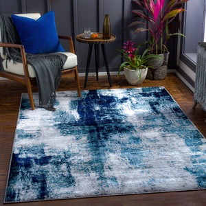 Surya, Surya Teppich »ABSTRACT«, rechteckig, LIVABLISS - Moderner Abstrakter Teppich GIULIA, 160X230CM, Blau