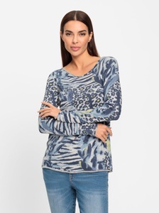 heine Rundhalsshirt »Druck-Shirt«, (1 tlg.)