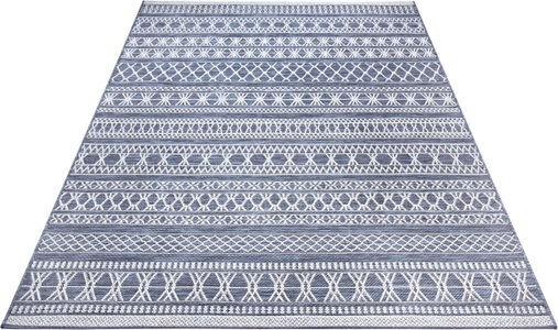 Freundin home collection, freundin Home Collection Designteppich »Khawa«, rechteckig, 4 mm Höhe, Flachgewebe In und Outdoor geeignet, Makramee Optik, Balkon, Terrasse, Garten, Wohnzimmer, Robust, Pflegeleicht, freundin Home Collection Designteppich »Khawa«, rechteckig, 4 mm Höhe, Flachgewebe Makramee Optik, Robust, Pflegeleicht