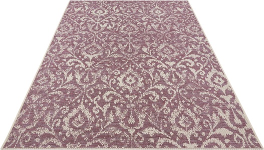 NORTHRUGS, NORTHRUGS Teppich »Hatta«, rechteckig, 4 mm Höhe, In-und Outdoor geeignet, Wohnzimmer, Balkon, Terrasse, Garten, Strapazierfähig und pflegeleicht, Flachgewebe, NORTHRUGS Teppich »Hatta«, rechteckig, 4 mm Höhe, In-und Outdoor geeignet, Strapazierfähig und pflegeleicht, Flachgewebe