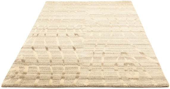 MorgenLand, morgenland Wollteppich »Nepal Teppich handgeknüpft natur«, rechteckig, 18 mm Höhe, morgenland Wollteppich »Nepal Teppich handgeknüpft natur«, rechteckig, 18 mm Höhe