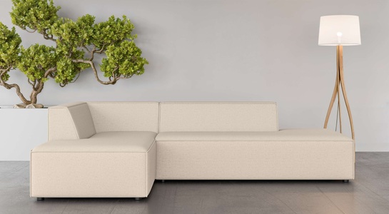 INOSIGN Ecksofa »Cavan«, L-Form, Ottomane links oder rechts bestellbar