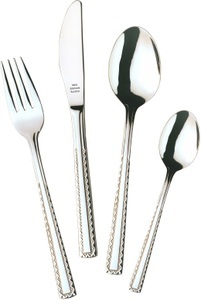 AMIL, AMIL Besteck-Set »4520«, (Set, 30 tlg.), Edelstahl 18/0, extrascharfe Messerklingen, AMIL Besteck-Set, (Set, 30 tlg.), extra scharfe Messerklingen