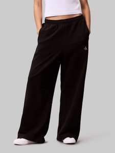 Calvin Klein Jeans Sweathose »A- FRENCH TERRY BADGE LOGO PANT«, mit weitem Bein