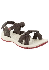 Jack Wolfskin, Jack Wolfskin Outdoor-Sandale Frauen Lakewood Ride Sandal Women 42 braun coconut brown / auburn, 