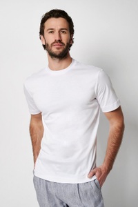 DESOTO T-Shirt »Jersey T-Shirt Rundhalsausschnitt halbarm«, Mit Rundhalsausschnitt, Strech-Qualität