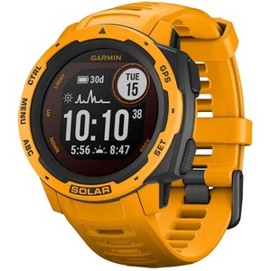 Garmin, Garmin Instinct Solar GPS-Uhr (Gelb), 