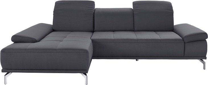 Places of Style Ecksofa »Caluna«, mit Sitztiefen- und Kopfteilverstellung