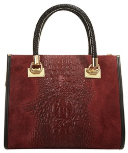 CLUTY, Cluty Henkeltasche, Cluty Henkeltasche, echt Leder, Made in Italy