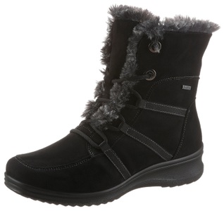 ARA, Ara Munchen St Grösse 39 Damen, Ara Schnürstiefel aus Textil schwarz