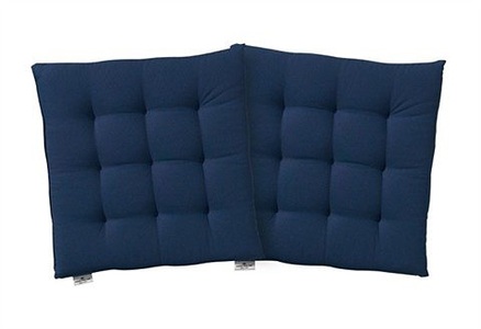 Tom Tailor, Sitzkissen, »Dove«, TOM TAILOR, TOM TAILOR HOME Sitzkissen »Dove«, TOM TAILOR unifarbenes, abgestepptes Sitzkisssen DOVE, 2er Pack