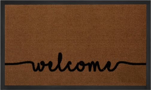 Hanse Home, Fussmatte, »Cozy Welcome«, HANSE Home, rechteckig, Höhe 5 mm, maschinell getuftet, HANSE Home Fussmatte »Cozy Welcome«, rechteckig, 5 mm Höhe, Waschbar, Schmutzfangmatte, Outdoor, Innen, Rutschfest, Wetterfest