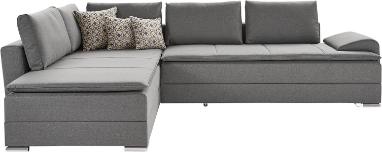INOSIGN, INOSIGN Ecksofa, mit Bettfunktion 180 cm, Dauerschlaffunktion, INOSIGN Ecksofa »Night & Day L-Form mit Dauer-Schlaffunktion mit Armlehne«, 6380334563803345