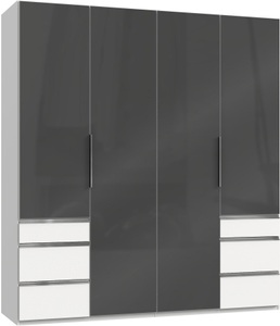fresh to go, Fresh To Go Kleiderschrank »Level«, mit Glastüren, Wimex Kleiderschrank »Level by fresh to go«, mit vollflächigen Glastüren