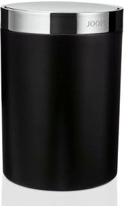 JOOP!, Badeimer Chromeline Black in Schwarz, JOOP - Kosmetikeimer CHROMELINE BLACK - schwarz - Metall - 18.5/26.5 cm