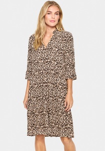 Saint Tropez Blusenkleid »EdaSZ Dress«, mit Volant und 3/4 Ärmel