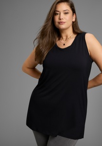 Laura Scott CURVE Longtop, mit lockerem Schnitt - GROSSE GRÖSSE