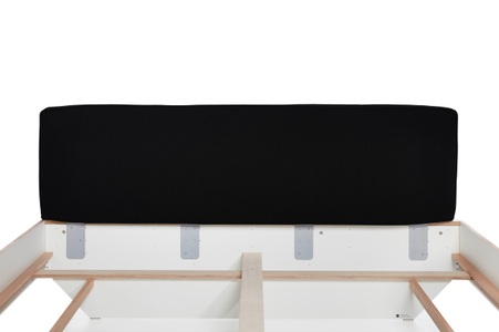 Müller SMALL LIVING, Müller SMALL LIVING Kopfteil »FLAI Polsterkopfteil«, Ergänzung für Einzelbett »FLAI«, ohne Kopfteil, Müller SMALL LIVING Kopfteil »FLAI Polsterkopfteil«, Ergänzung für Einzelbett »FLAI«, ohne Kopfteil