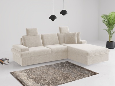 sit&more Ecksofa »Moreno«, mit Armteilverstellung,wahlweise mit Bettfunktion