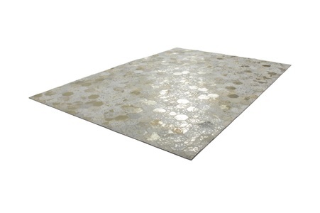 Kayoom, Kayoom Teppich »Spark 210«, rechteckig, 100% Leder, Unikat, fusselarm, Allergiker & Fussbodenheizung geeignet, Kayoom Teppich »Spark 210«, rechteckig, 8 mm Höhe, 100% Leder, Unikat, fusselarm, Allergiker & Fussbodenheizung geeignet