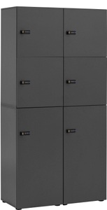 Schildmeyer Garderoben-Set »Locked Spind Schrank Set mit 4 Spinden« 4 Stk. tlg.