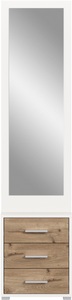 INOSIGN Kompaktgarderobe »Morrea, Höhe 190 cm, 3 Schubkästen, 3 Haken, 1 Kleiderstange«, (1 St.), schmale Garaderobe, Stauraum, Flur, Diele