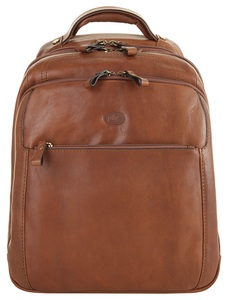 PIKÉ, Piké Laptoprucksack, Piké Laptoprucksack, echt Leder, Made in Italy