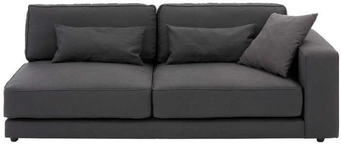 GOODproduct, GOODproduct Ecksofa »Grenette«, freistehend oder als Teil des Modulsofas,im Baumwoll-/Leinenmix oder umweltschoned aus recycelten Stoffen, Federkern, GOODproduct Ecksofa »Grenette«, frei oder als Teil des Modulsofas, Baumwollmix oder recycelte Stoffe