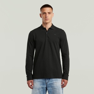 G-STAR Poloshirt »Dunda Slim Polo«, langärmlig, mit Logo