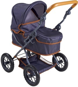 Knorrtoys, knorr® toys Puppenwagen First - dark blue - blau, 