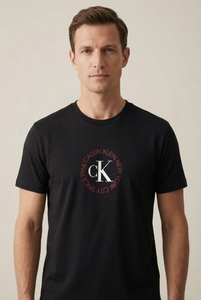 Calvin Klein Jeans T-Shirt Regular fit mit Rundhalsausschnitt