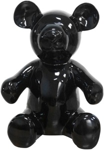 Kayoom, Kayoom Tierfigur »Skulptur Ted 100-IN Schwarz«, (1 St.), Kayoom Tierfigur »Skulptur Ted 100 Schwarz«