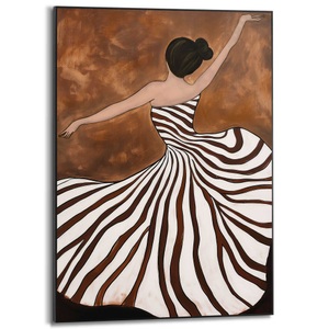 Reinders! Poster »Tanzende Dame« Hobbyraum - Braun - MDF - Frauen - 50x70 cm