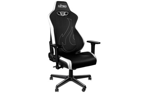 NITRO CONCEPTS, Gaming-Stuhl Nitro Concepts S300 EX Radiant White Schwarz, Weiß, NITRO CONCEPTS Gaming Chair »S300 EX«