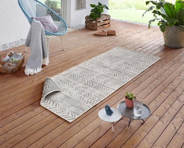 BOUGARI, Läufer, »BIRI«, bougari, rechteckig, Höhe 5 mm, maschinell gewebt, HANSE Home Teppich »BIRI Wendeteppich« rechteckig 5 mm Höhe In-& Outdoor, Wetterfest, Balkon, Läufer, Wohnzimmer, Wasserfest, Boho