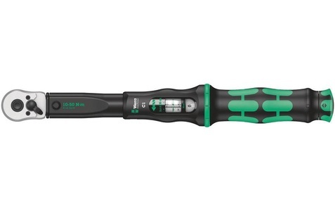 Wera, Wera Click-Torque C 1 05075620001 Drehmomentschlüssel mit Umschaltknarre 1/2 (12.5 mm) 10 - 50 Nm, Drehmomentschlüssel mit Umschaltknarre Click-Torque C 1