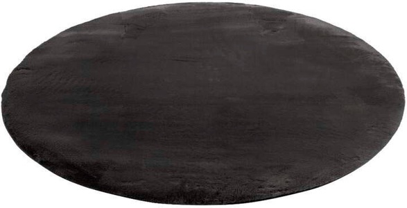 Carpet City, Carpet City Hochflor-Teppich »TOPIA400«, rund, besonders weich und kuschelig durch Polyester, Uni-Farben, Carpet City Hochflor-Teppich »TOPIA400«, rund, 21 mm Höhe, besonders weich und kuschelig durch Polyester, Uni-Farben