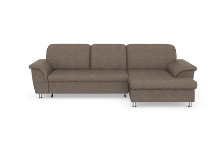 DOMO collection, DOMO collection Ecksofa »Franzi«, wahlweise mit Bettfunktion, Bettkasten und Kopfteilverstellung, frei im Raum stellbar, DOMO collection Ecksofa »Franzi Steppung im Sitzbereich B7T/H: 278/162/80 cm, L-Form« wahlweise mit Bettfunktion, Bettkasten und Kopfteilverstellung