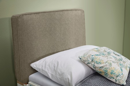 Müller SMALL LIVING, Müller SMALL LIVING Kopfteil »FLAI Polsterkopfteil«, Ergänzung für Einzelbett »FLAI«, ohne Kopfteil, Müller SMALL LIVING Kopfteil »FLAI Polsterkopfteil«, Ergänzung für Einzelbett »FLAI«, ohne Kopfteil