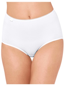 SLOGGI, Sloggi 24/7 Microfibre Maxi 3er-Pack, Sloggi - Slip Casual, für Damen, Weiss, Größe 42