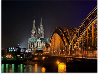 Artland Glasbild »Kölner Dom«