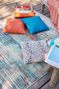 Esprit, Esprit Outdoorteppich »Elouisa«, rechteckig, modern, robust und pflegeleicht, geeignet für Terrasse, Balkon, Küche, Esprit Outdoorteppich »Elouisa«, rechteckig, 0,4 mm Höhe, modern, robust und pflegeleicht, geeignet für Terrasse, Balkon, Küche