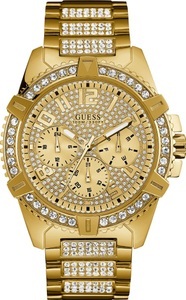 Guess, Guess W0799G2 Männer's Sport Gold Ton Armbanduhr Quarz/Edelstahl, 