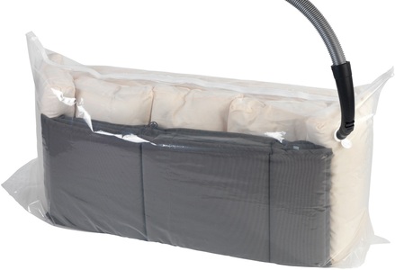 Wenko, Wenko – Vakuum-Beutel transparent, Wenko Vakuumbeutel Jumbo Cube XXL 20 cm x 150 cm, 1 Stück