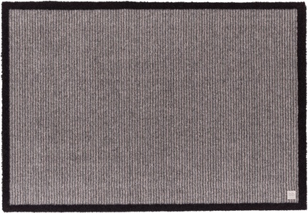BARBARA BECKER, Fussmatte, b.b home passion, »Gentle«, rutschhemmend beschichtet, Barbara Becker Fussmatte »Gentle«, rechteckig, 10 mm Höhe, Schmutzfangmatte, dezentes Streifen Design, waschbar