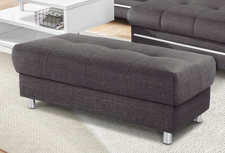 Nova Via, Nova Via Hockerbank, Mr. Couch Hockerbank »Tobi«, wahlweise mit Kaltschaum (140kg Belastung/Sitz)