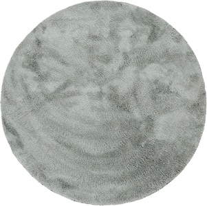 carpetfine Teppich »Silky«, rund, 20 mm Höhe