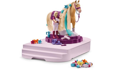 Schleich, Horse Club Pferdepflege Station, Spielfigur, schleich® Pferdepflege Station 42617